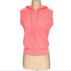 Small sleeveless hooded Junior vest